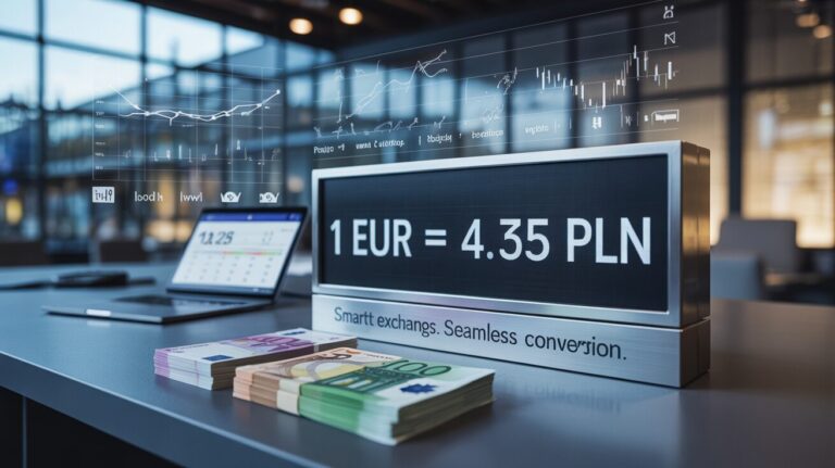 1 Euro Ile To Zł?